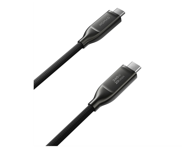 Nomad Kevlar Cable USB4 USB-C to USB-C0.3m Carbide V3 - 1575919 - zdjęcie 2